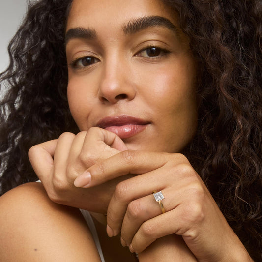 Carave Paris Princess Cut Solitaire Ring