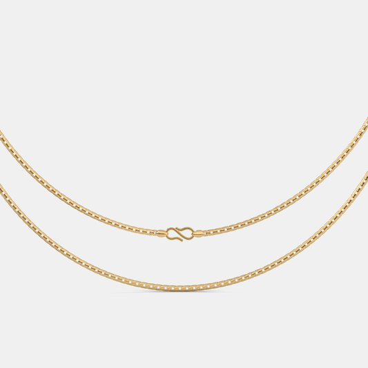 Carave Paris Classic Box Chain Necklace