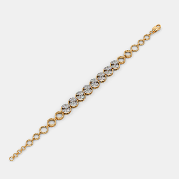 Carave Paris Heart Diamond Link Bracelet