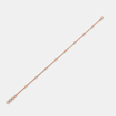 Carave Paris Open Heart Link Chain Bracelet