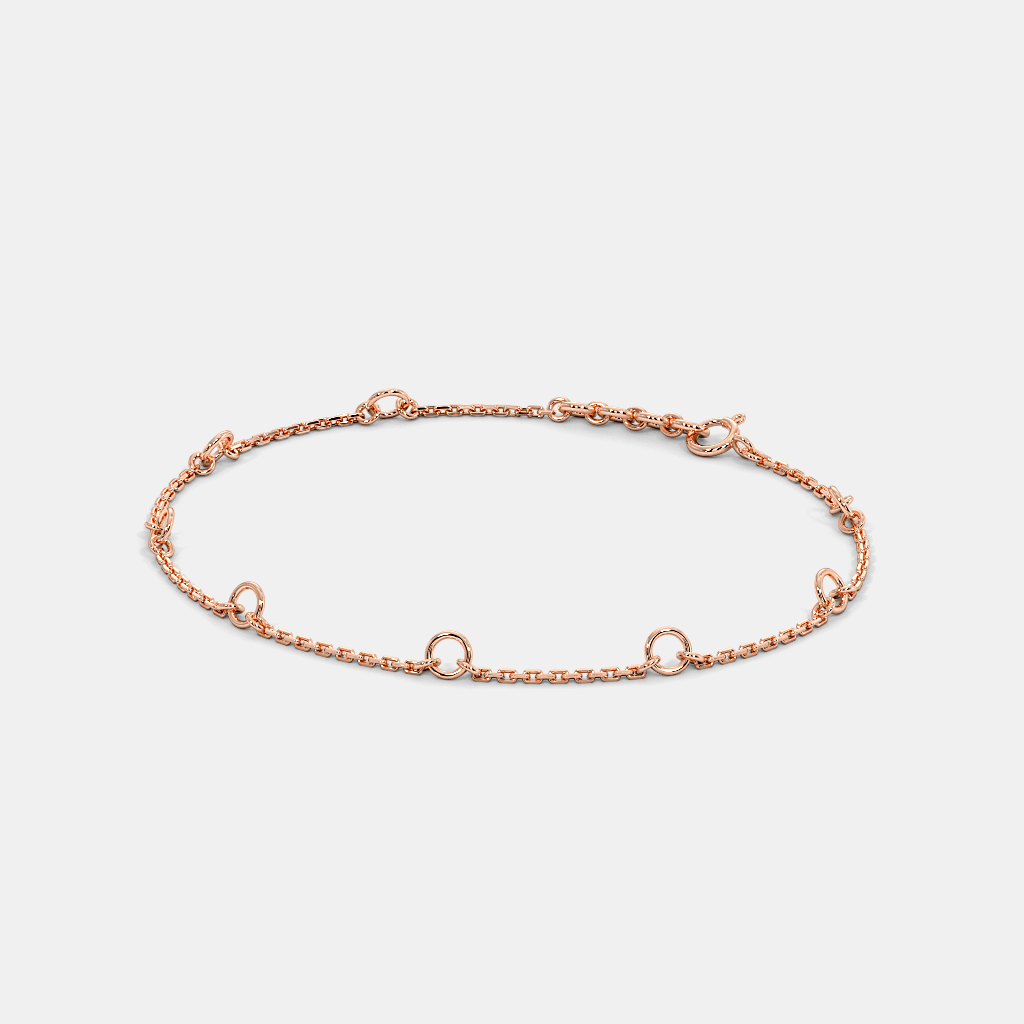 Carave Paris Open Heart Link Chain Bracelet