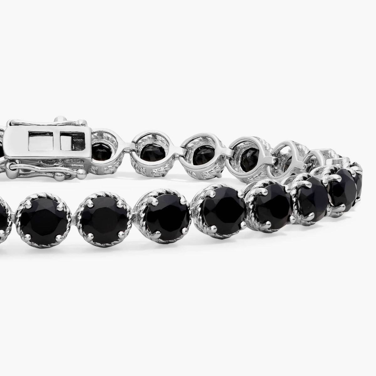 Carave Paris Black Onyx Tennis Bracelet