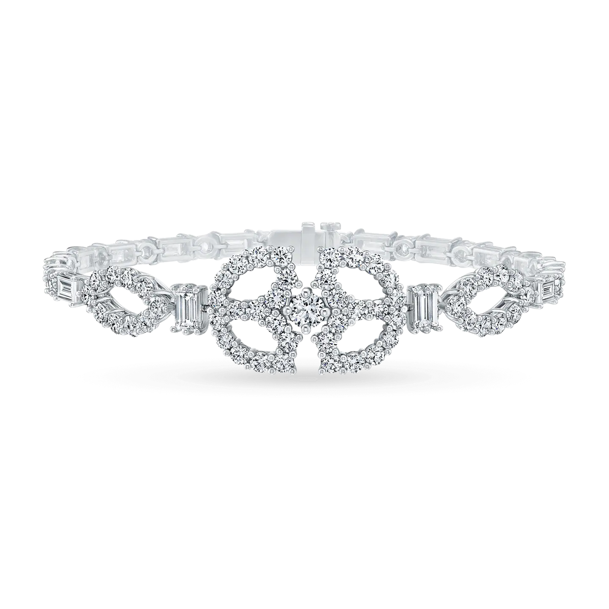 Carave Paris Art Deco Single Motif Diamond Bracelet