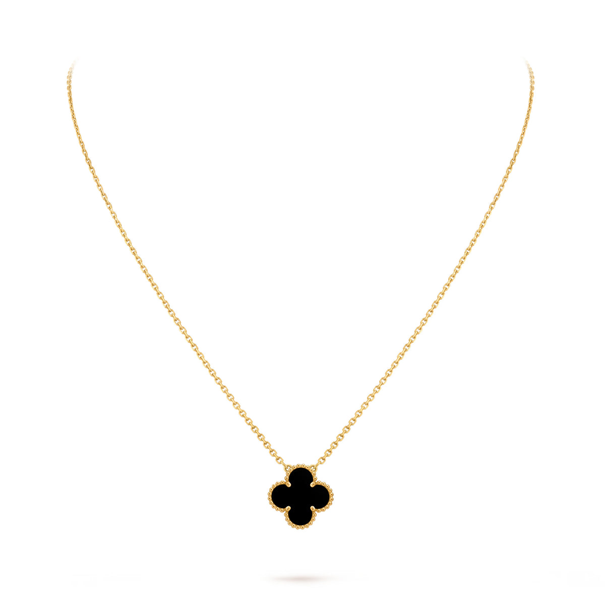Carave Paris Black Clover Station Necklace