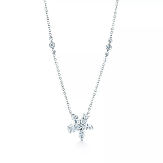 Carave Paris Celestial Flower Station Necklace