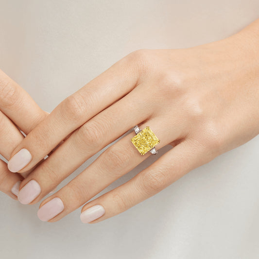 Carave Paris Radiant Yellow Diamond Statement Ring