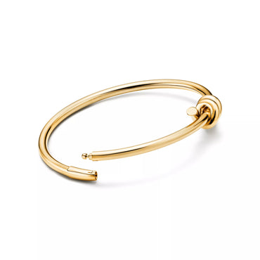 Carave Paris Classic Nail Gold Bangle Bracelet