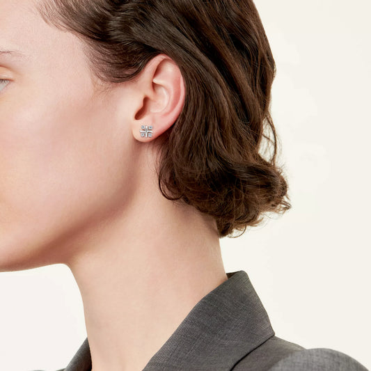 Carave Paris Crystal X Stud Earrings