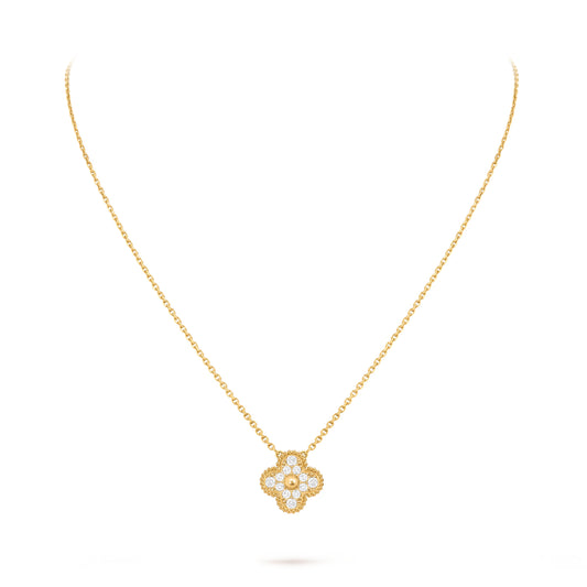 Carave Paris Diamond Flower Necklace