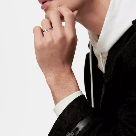 Carave Paris Double T Open Band Ring