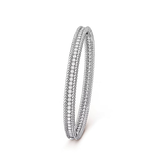 Carave Paris Eternal Beaded Diamond Bangle Bracelet