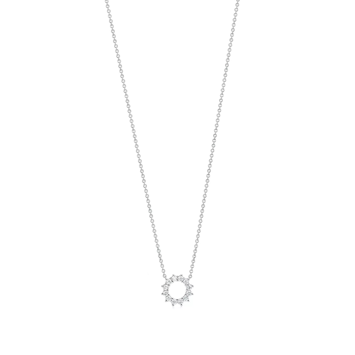 Carave Paris Eternal Circle Cluster Pendant Necklace
