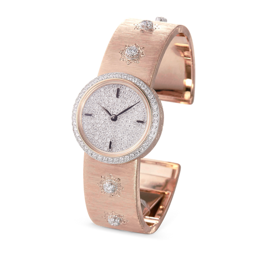 Carave Paris Eternal Diamond Cuff Watch