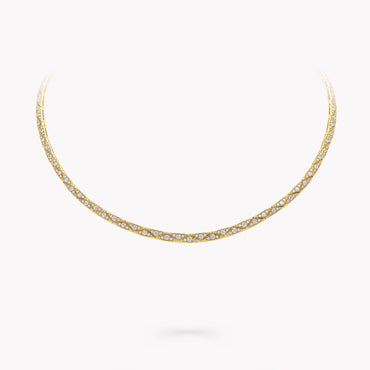 Carave Paris Geometric Diamond Collar Necklace
