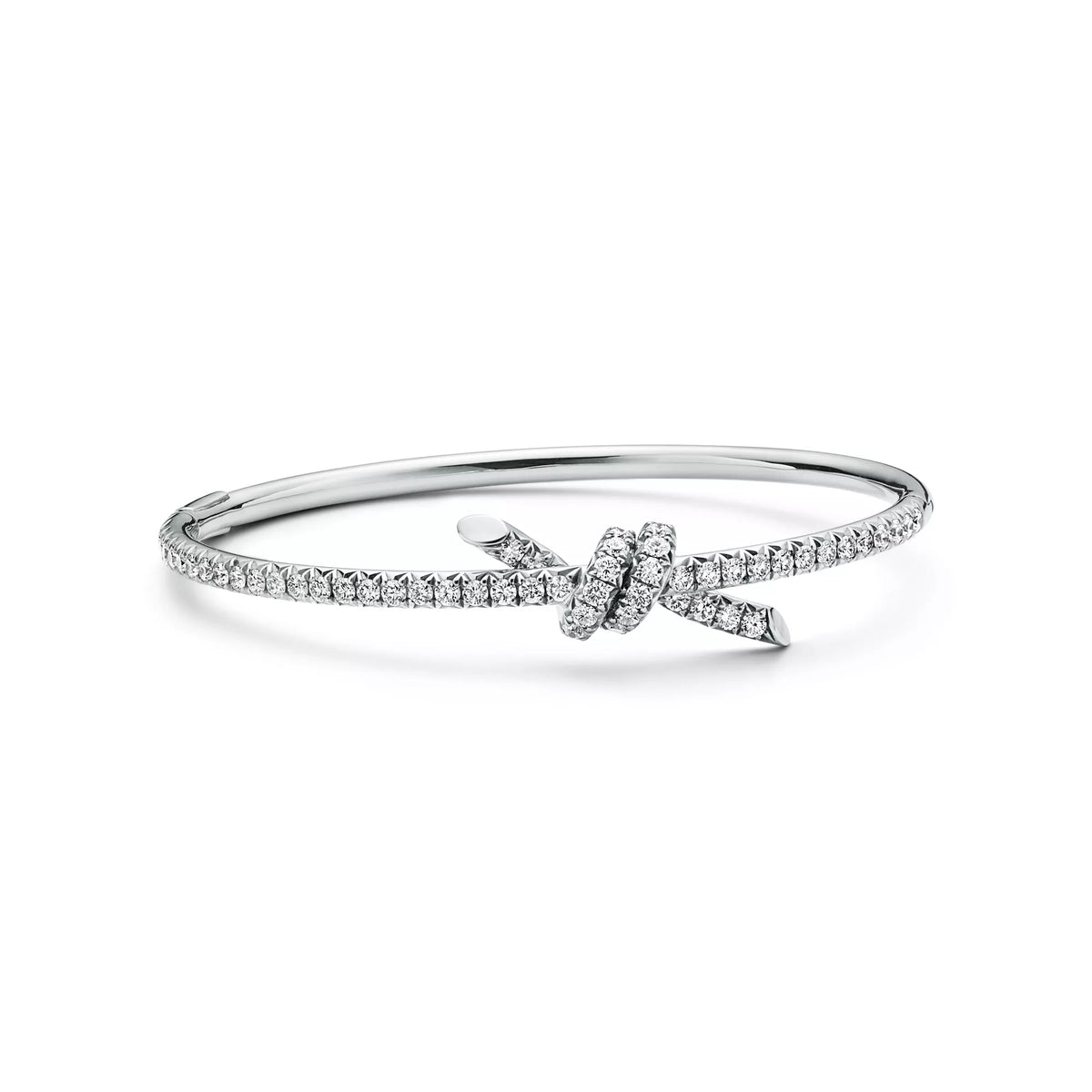 Carave Paris Knot Diamond Bangle Bracelet