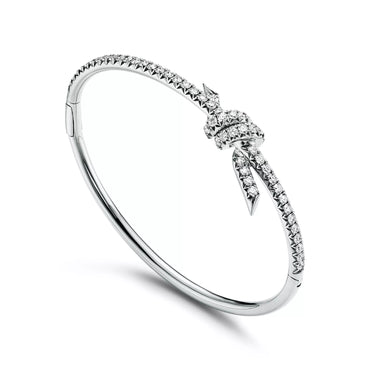 Carave Paris Knot Diamond Bangle Bracelet