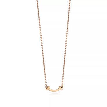 Carave Paris Minimalist Smile Bar Necklace