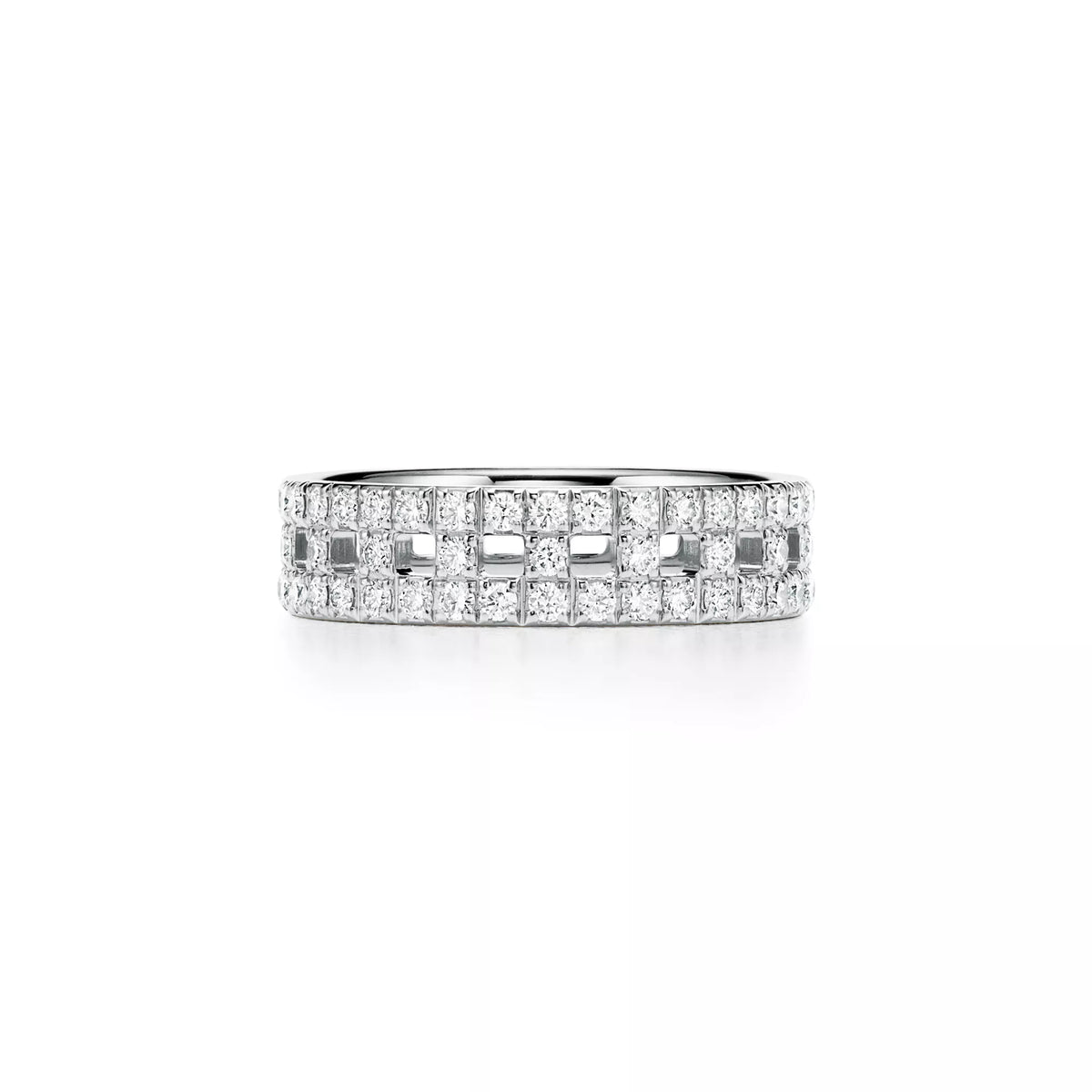 Carave Paris Openwork Pavé Diamond Band Ring