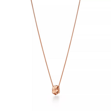 Carave Paris Interlocking Knot Pendant Necklace