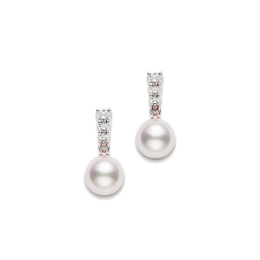 Carave Paris Pearl Bar Drop Earrings