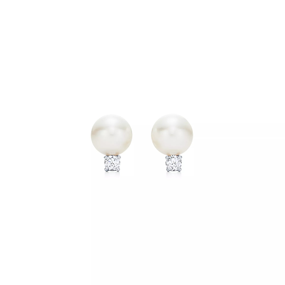 Carave Paris Pearl & Diamond Accent Stud Earring