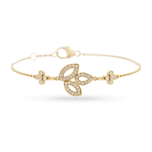 Carave Paris Petite Lily Diamond Bracelet