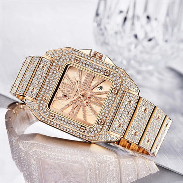 Carave Paris Royal Skeleton Square Watch