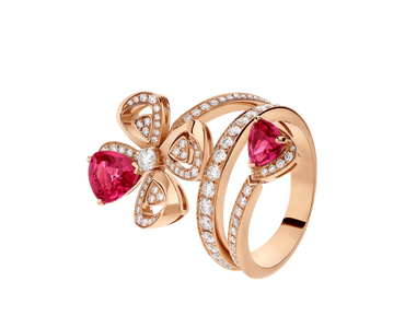 Carave Paris Ruby Bow Wrap Ring