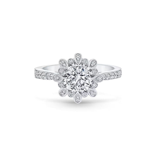 Carave Paris Blossom Diamond Engagement Ring
