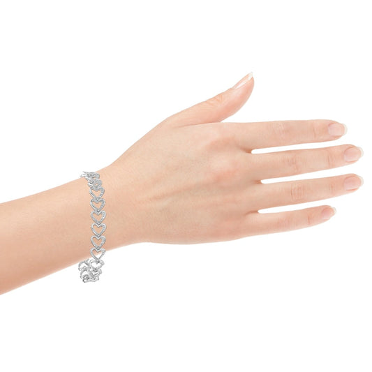 Carave Paris Open Heart Link Bracelet