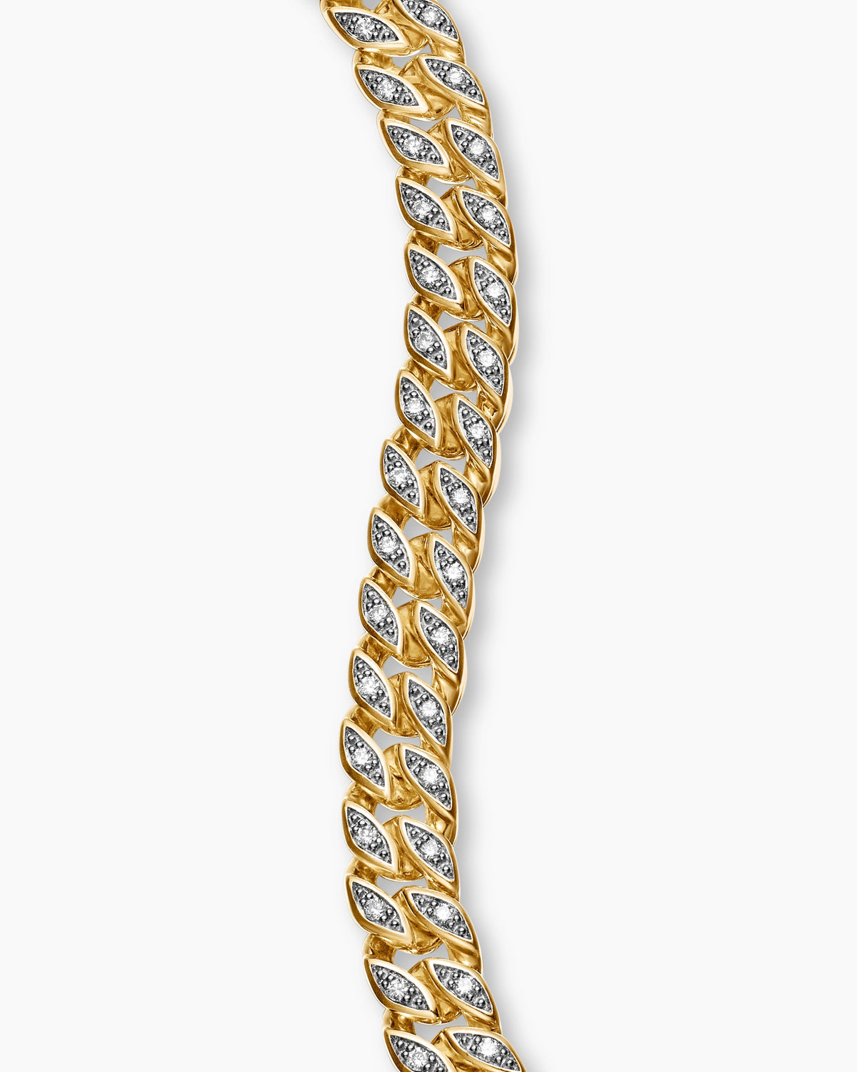 Carave Paris Double Row Pavé Curb Link Bracelet