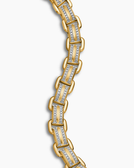 Carave Paris Dual Row Diamond Link Bracelet