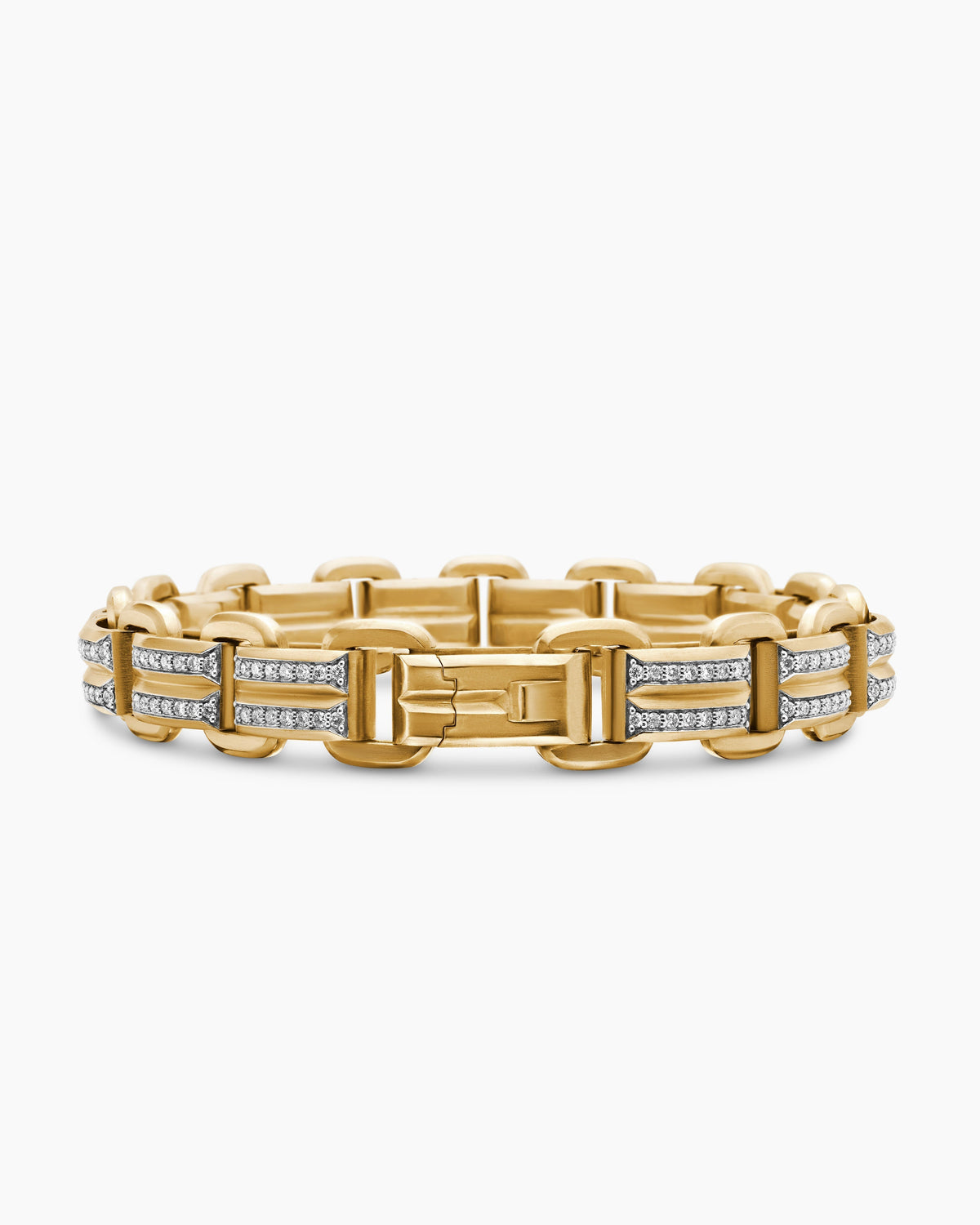 Carave Paris Dual Row Diamond Link Bracelet