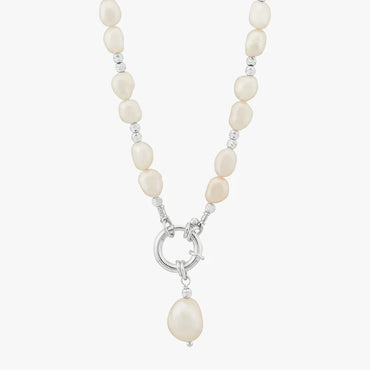 Carave Paris Baroque Pearl Toggle Necklace