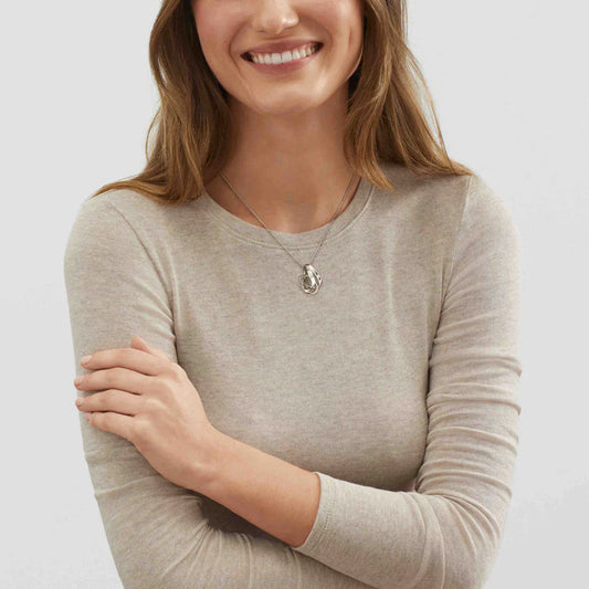 Carave Paris Sculptural Knot Pendant Necklace
