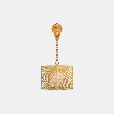 Carave Paris Sunburst Square Drop Earrings