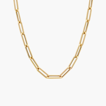 Carave Paris Modern Paperclip Chain Necklace