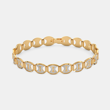 Carave Paris Geometric Link Designer Bracelet