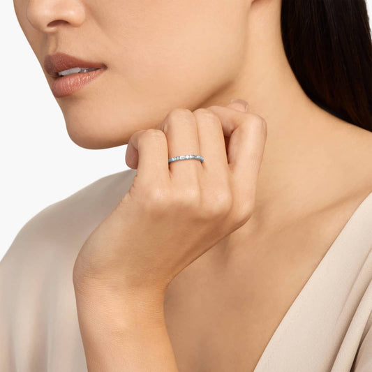 Carave Paris Princess Cut Eternity Band