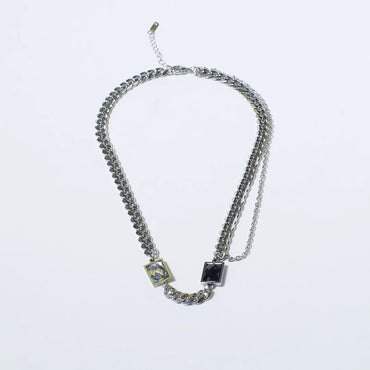 Carave Paris Geometric Link Chain Necklace