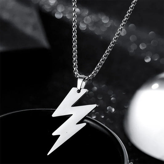 Carave Paris Lightning Bolt Pendant Necklace
