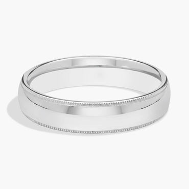 Carave Paris Domed Polished Wedding Band Ring