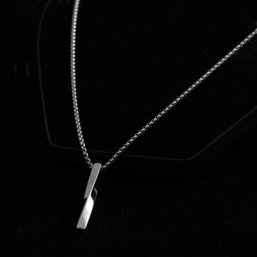 Carave Paris Minimalist Bar Pendant Necklace