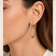 Diamond Hoop Earrings for Women in Gold Elegant Pavé Set Hoop Earrings for Everyday Luxury | Carave Paris