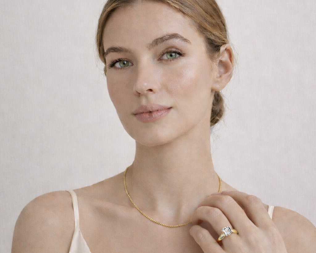 Minimal Gold Chain Necklace for Women Elegant Everyday Luxury Jewellery | Carave Paris