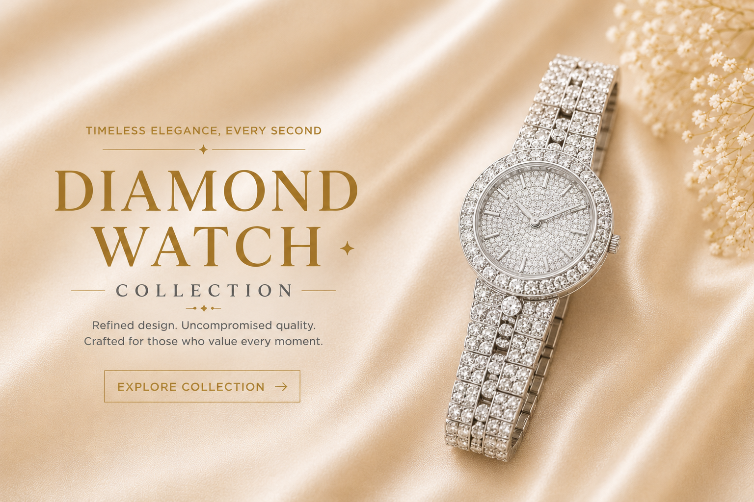 Diamond watch