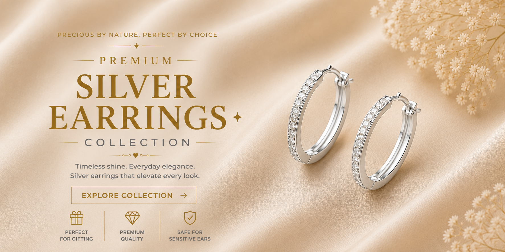 Silver Earrings