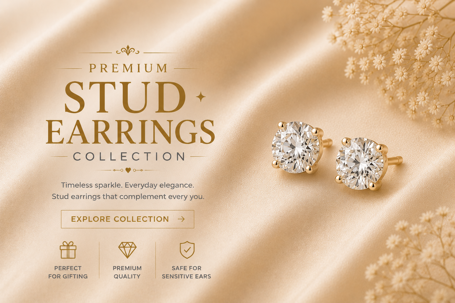 Stud Earrings