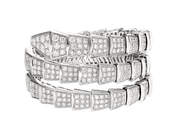 Carave Paris Pavé Diamond Triple Wrap Bracelet