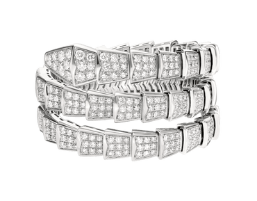 Carave Paris Pavé Diamond Triple Wrap Bracelet